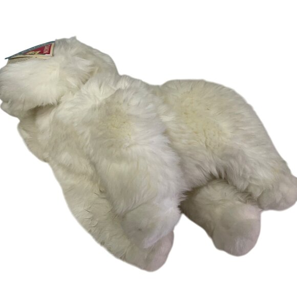 Vintage Dakin Applause White Poodle Plush Stuffed Animal Toy 8" Soft Fluffy Coll - Picture 12 of 16